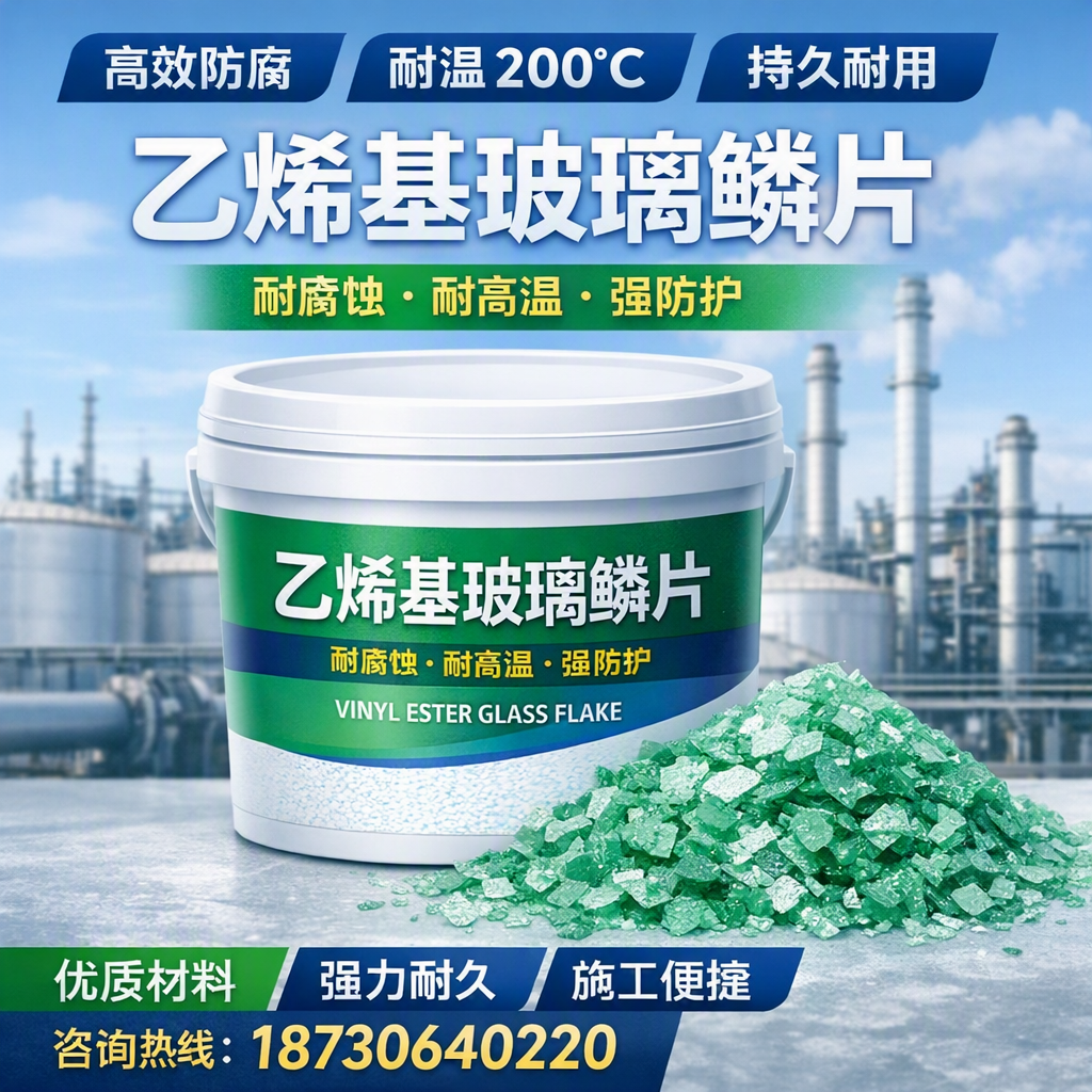 乙烯基玻璃鳞片的优势与应用领域解析,适合在 伊犁 的企业使用